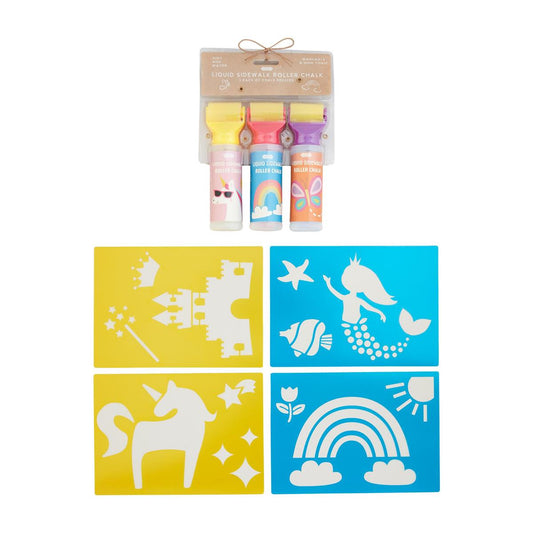 Girl Roller Chalk Set