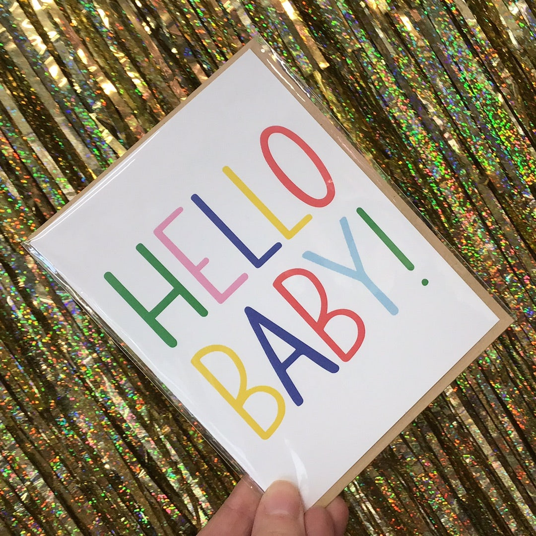 Hello Baby Card