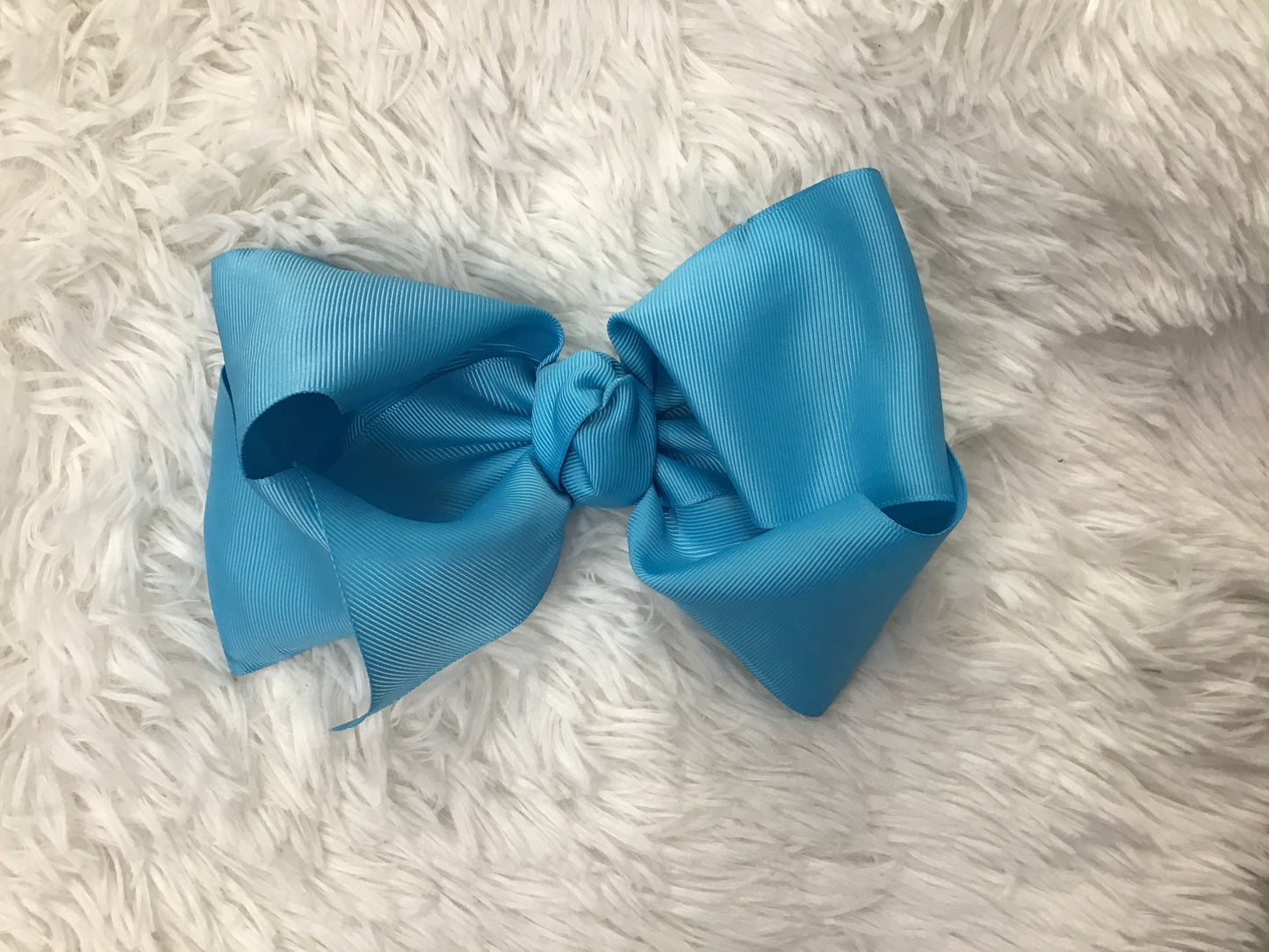 Large Blue Bow