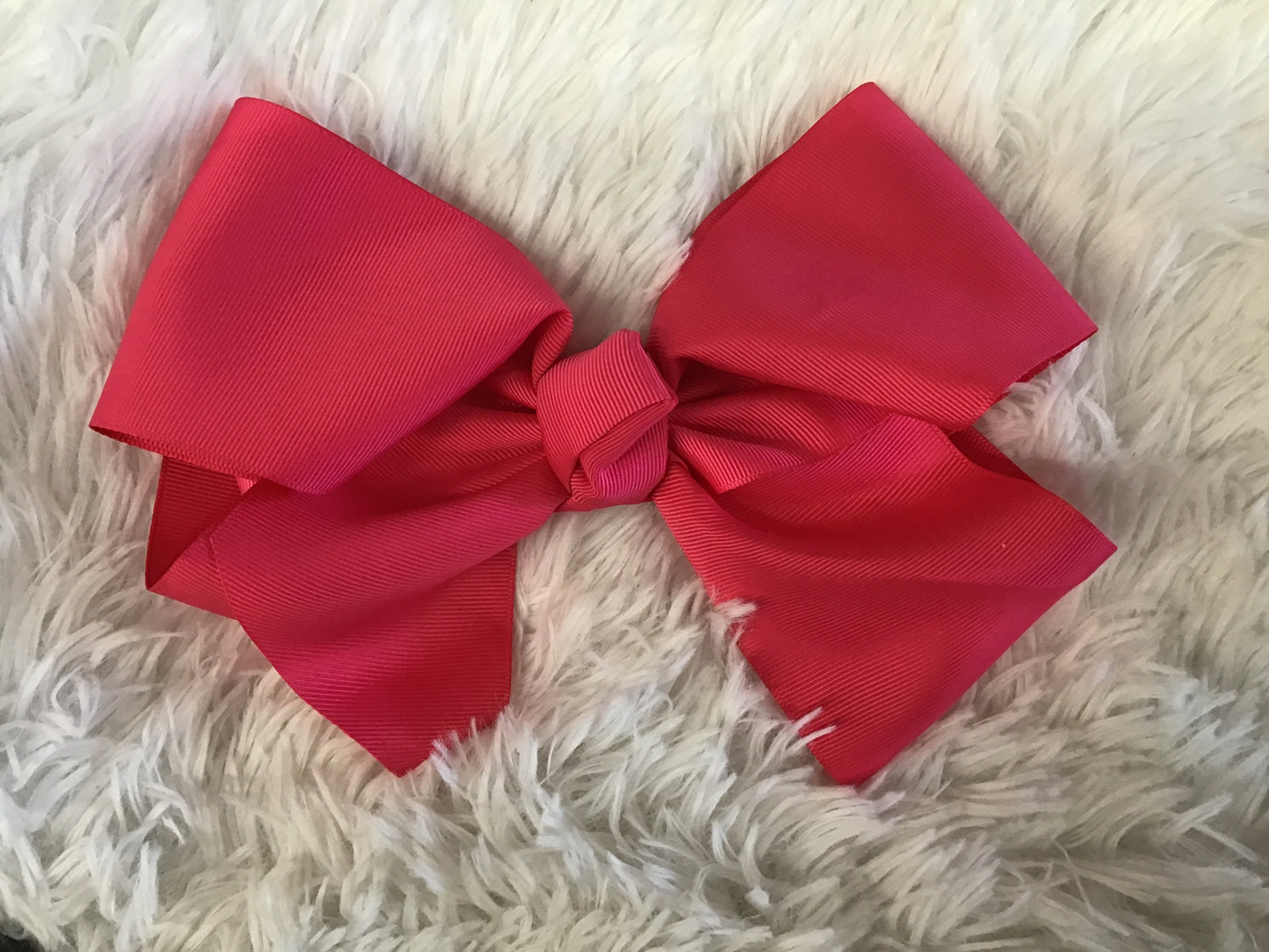 Large Bright Pink Bow