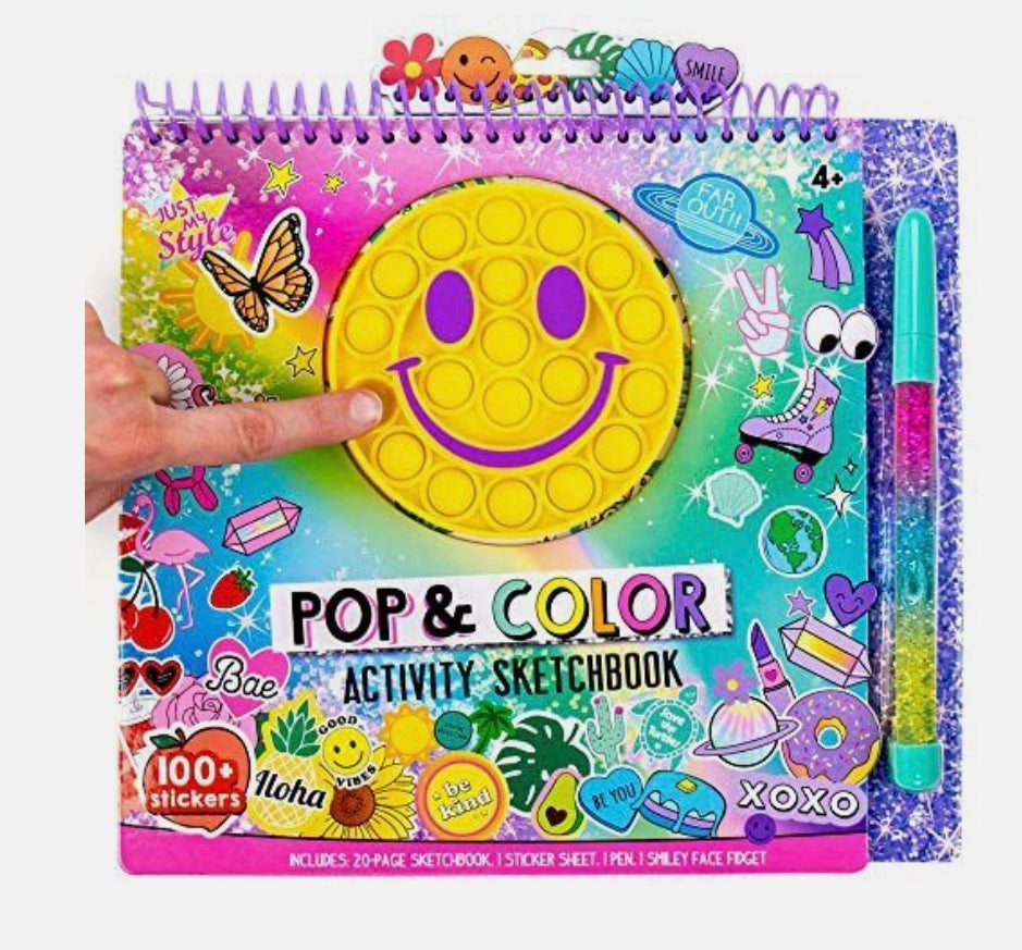 Pop & Color Activity Sketchbook