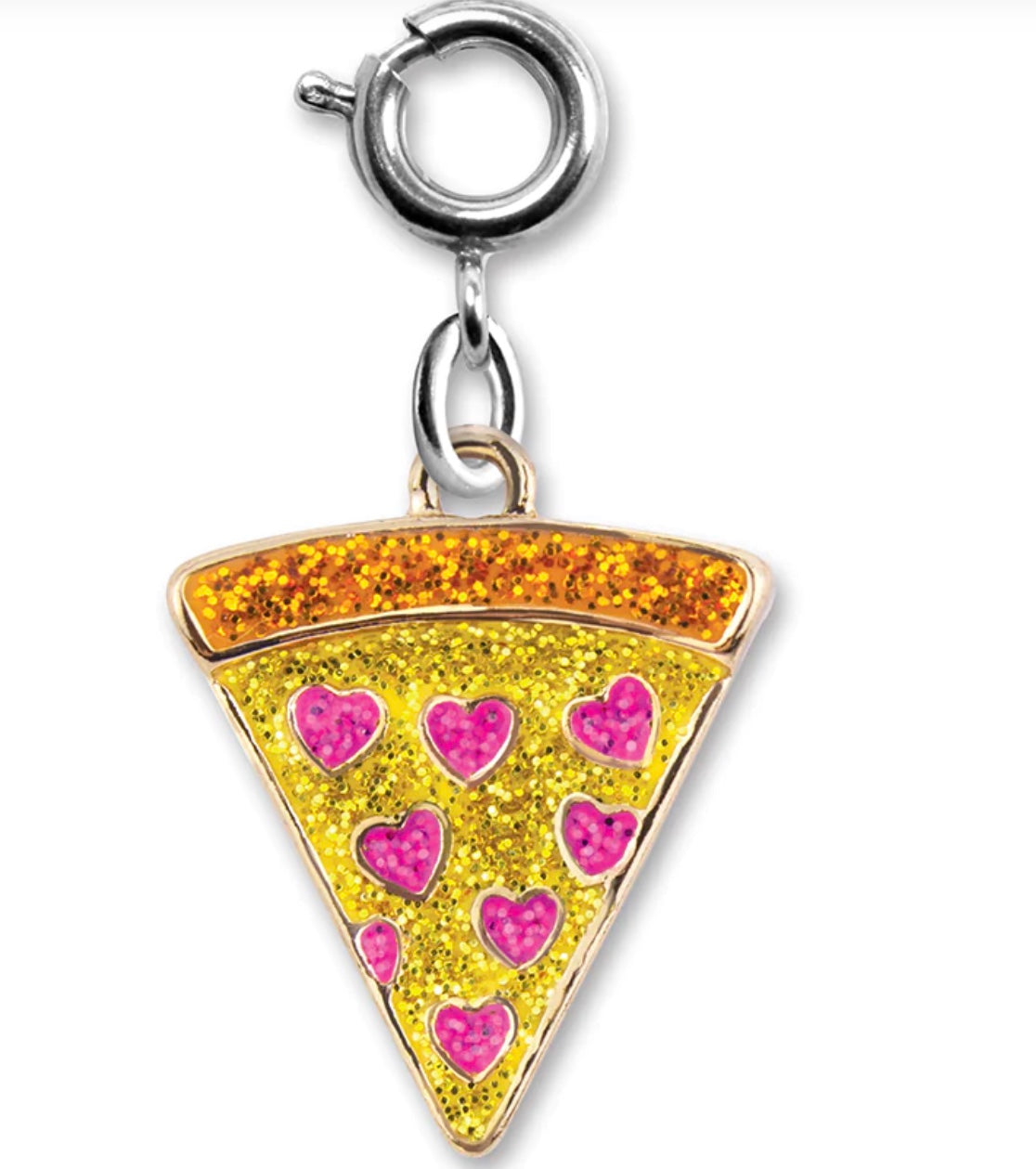 Glitter Pizza Charm