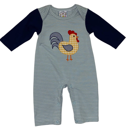 Rooster Applique Romper