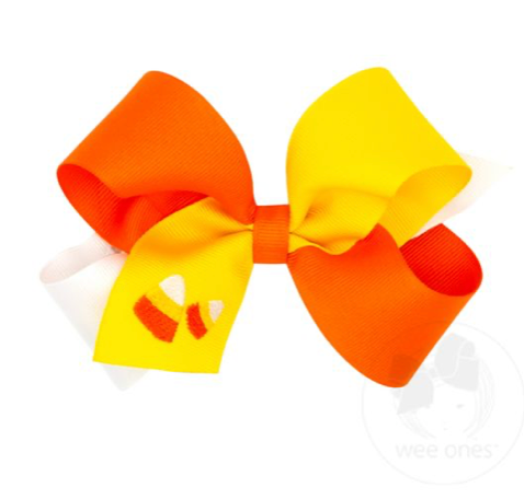 Candy Corn Bow