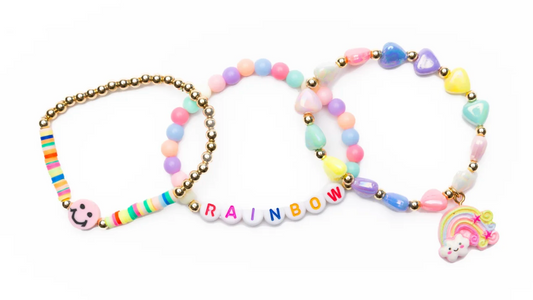 Rainbow Smiles Bracelet Set