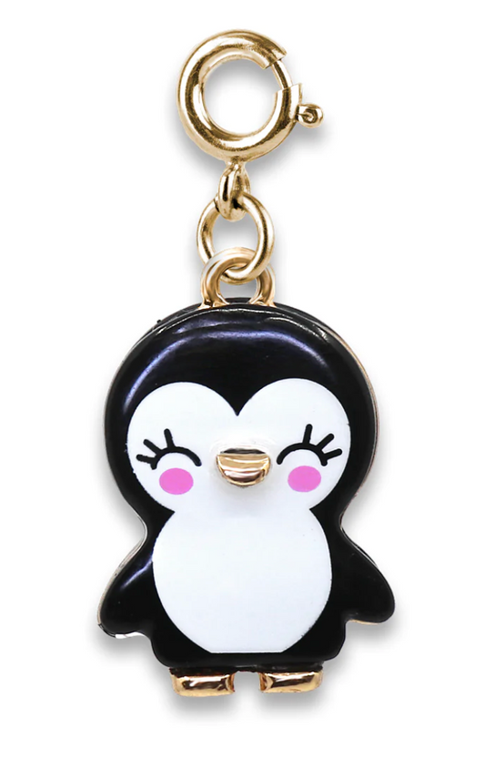 Gold Penguin Charm