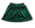 Green Velvet Skirt