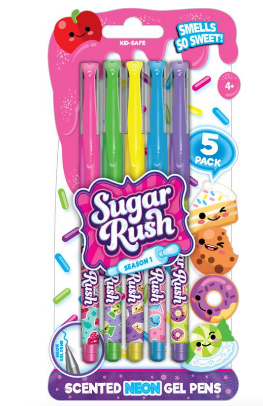 Sugar Rush Neon Scented Gel Pens