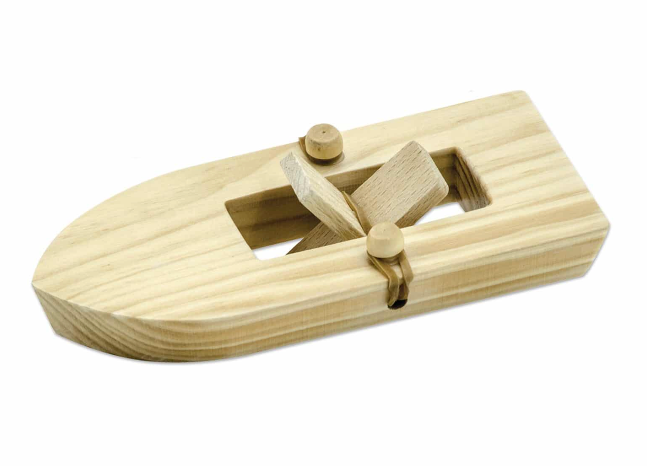 Rubber Band Paddle Boat