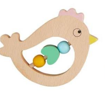 Chicken Rattle Teether