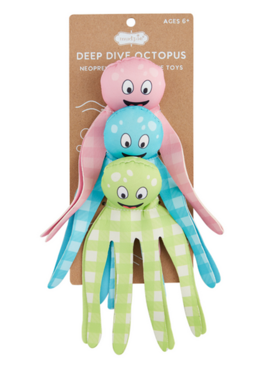 Octopus Neoprene Dive Toy