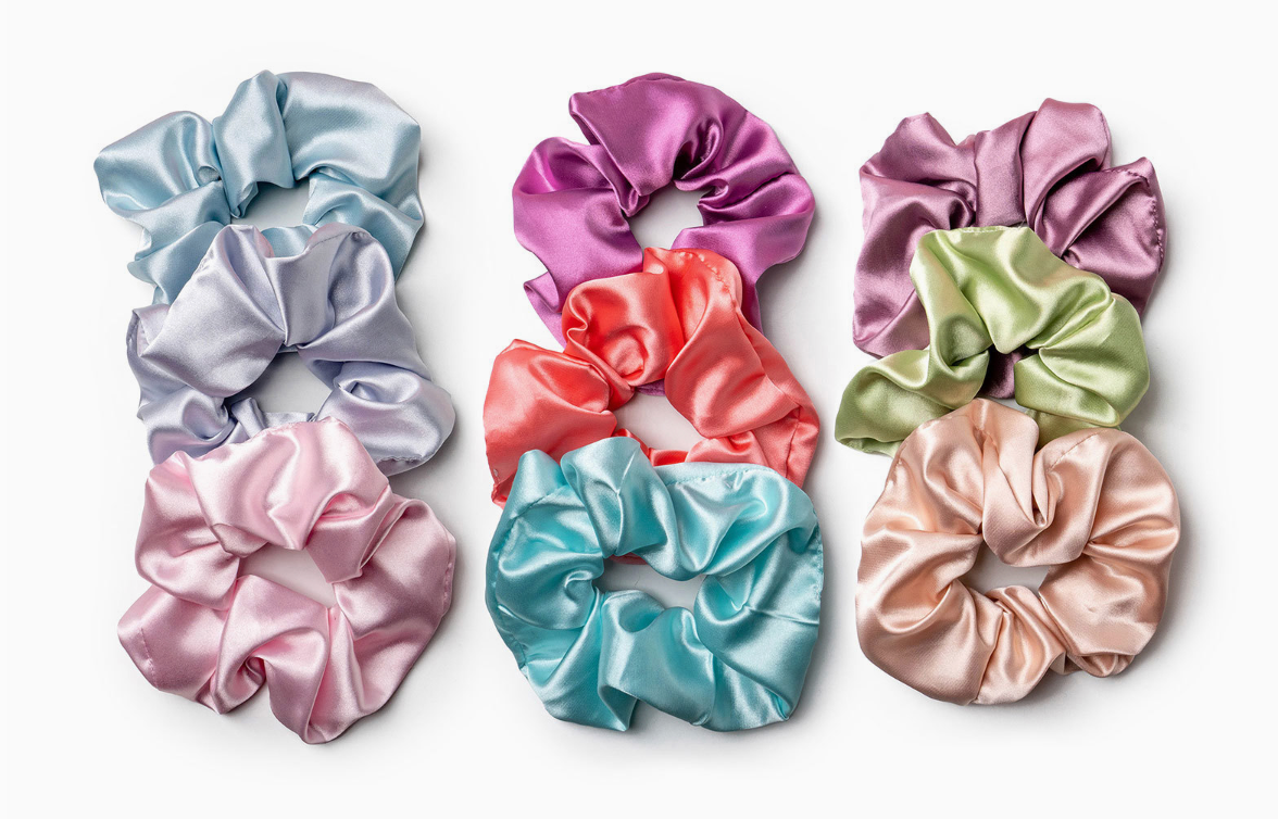 Satin Scrunchie Sets