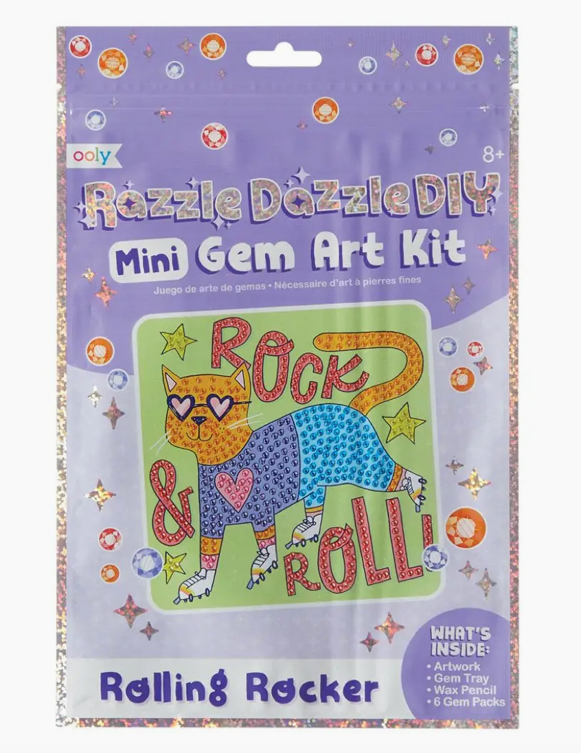 Mini Gem Art Kit: Rolling Rocker