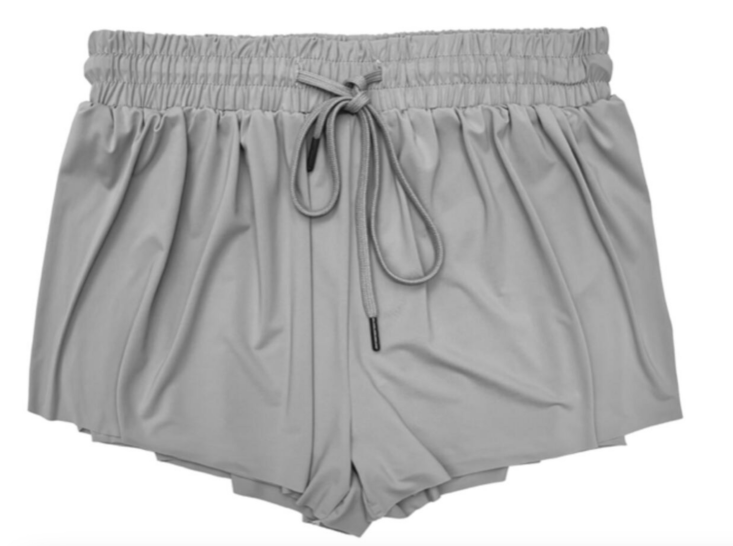 Grey Fly Away Short