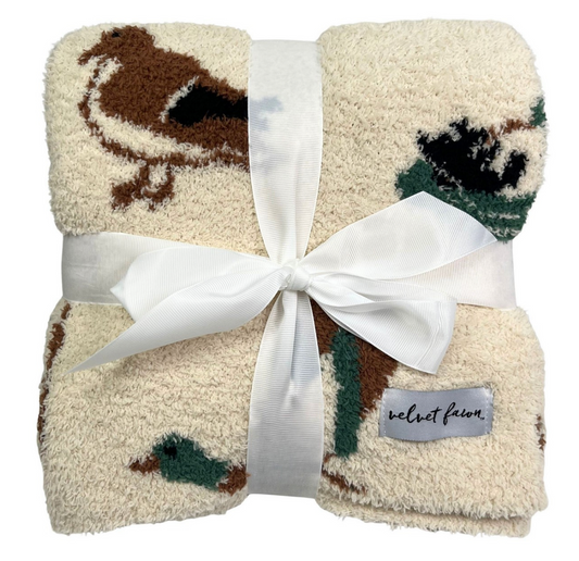 Mallard Chenille Blanket