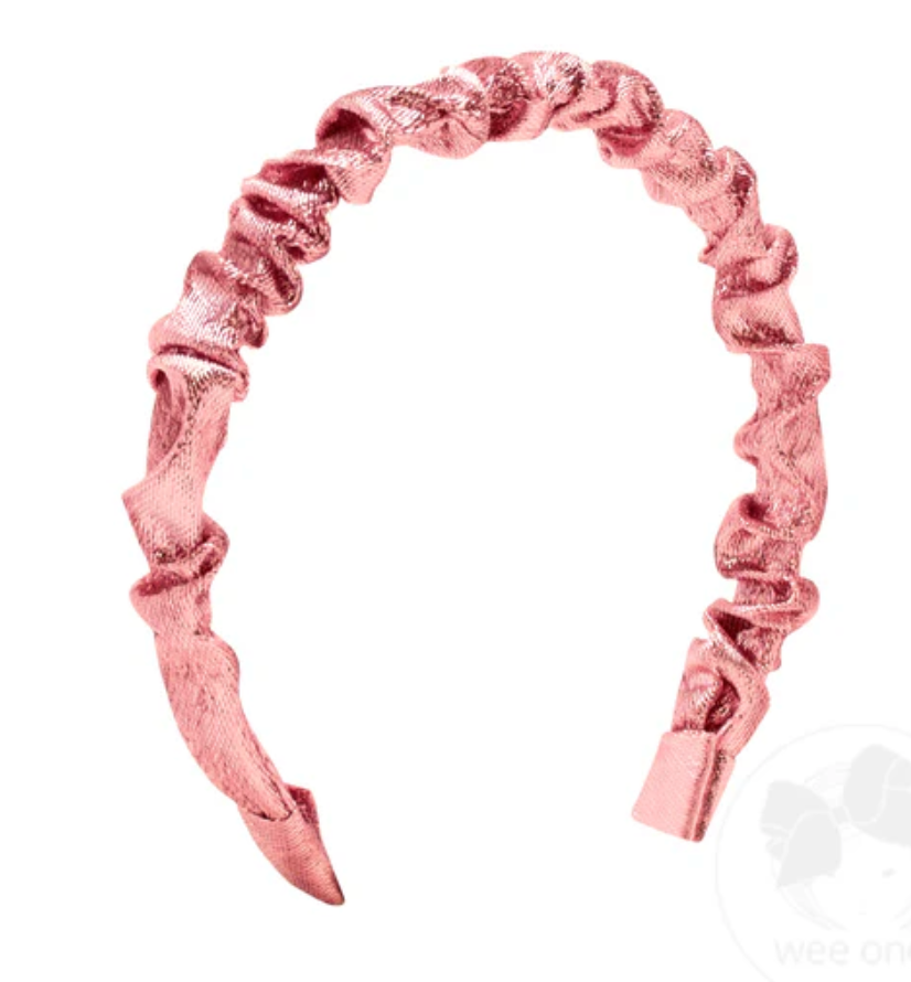 Metallic Pink Headband