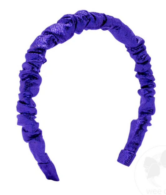 Metallic Royal Headband