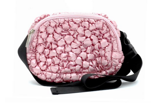 Pink Popcorn Crossbody