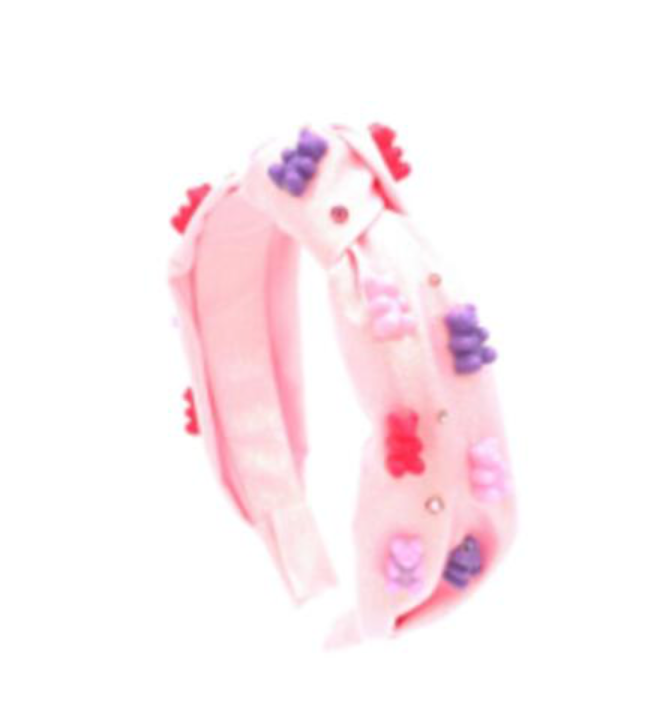 Pink Gummy Bear Headband