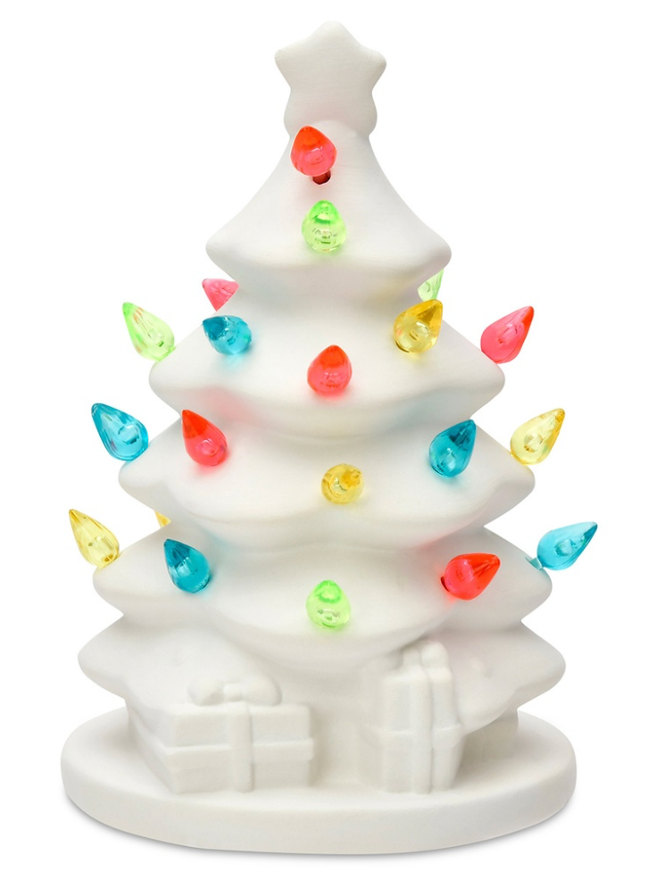 Paint Your Own Light Up Tree