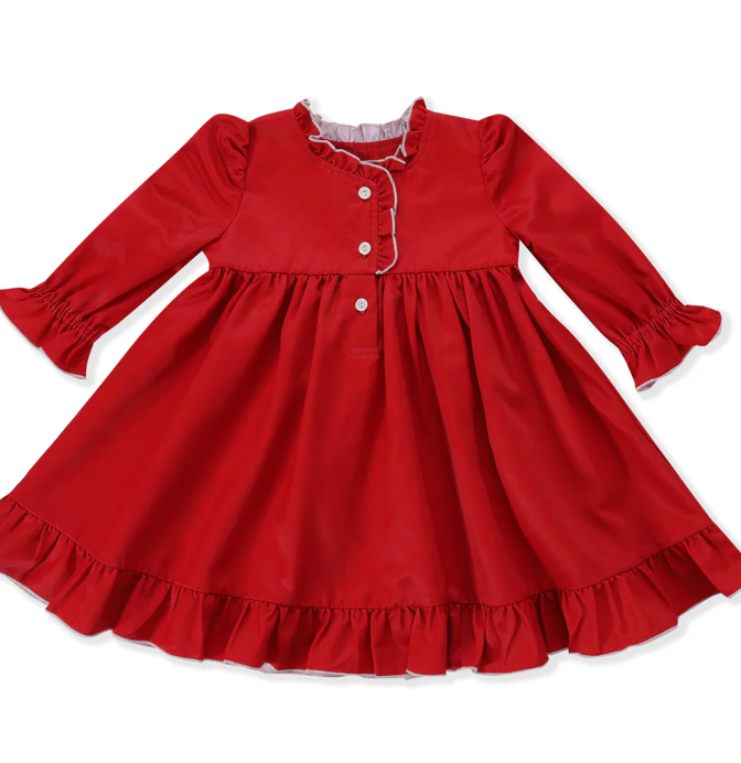 Red Clara Nightgown