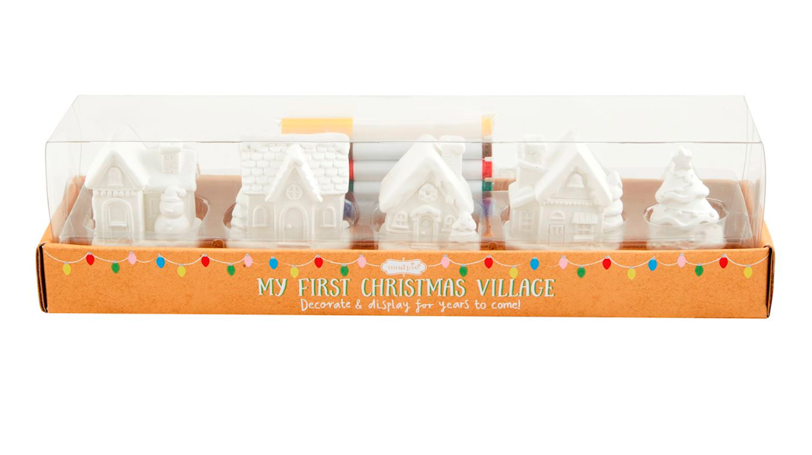 DIY Christmas Village Set