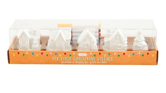 DIY Christmas Village Set