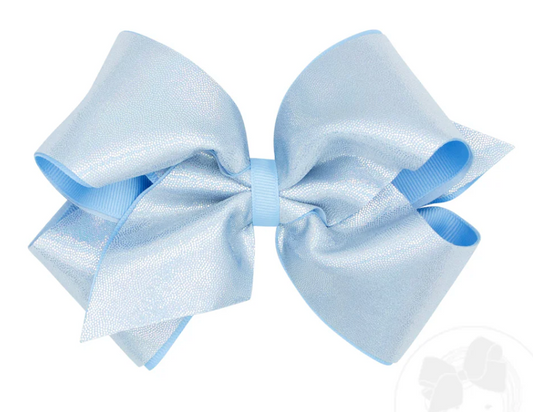 Light Blue Mirror Bow