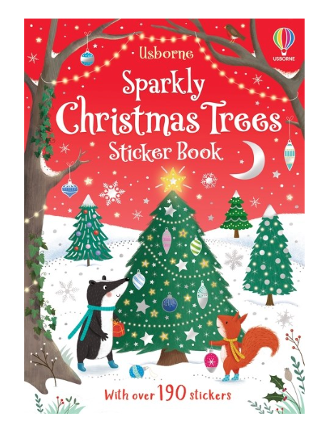 Sparkly Christmas Trees Sticker Book