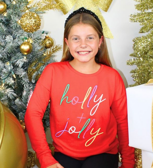 Holly + Jolly Sweatshirt