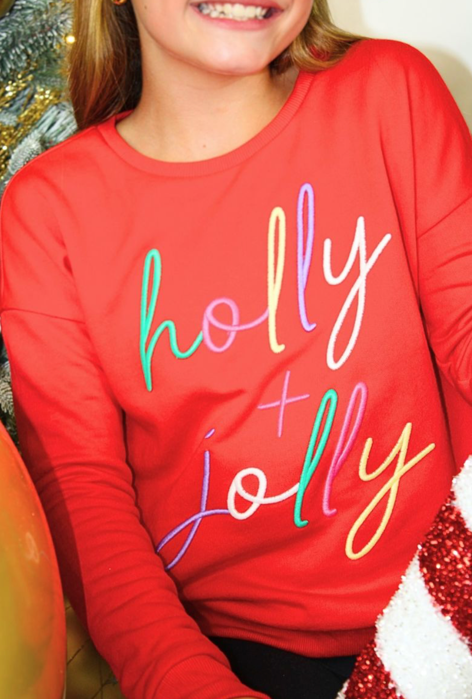 Holly + Jolly Sweatshirt