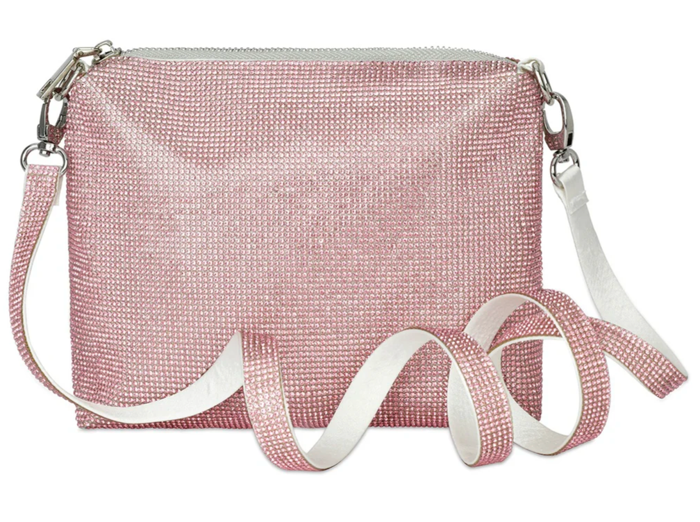 Rose Crystal Crossbody