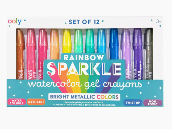 Glitter Gel Crayons