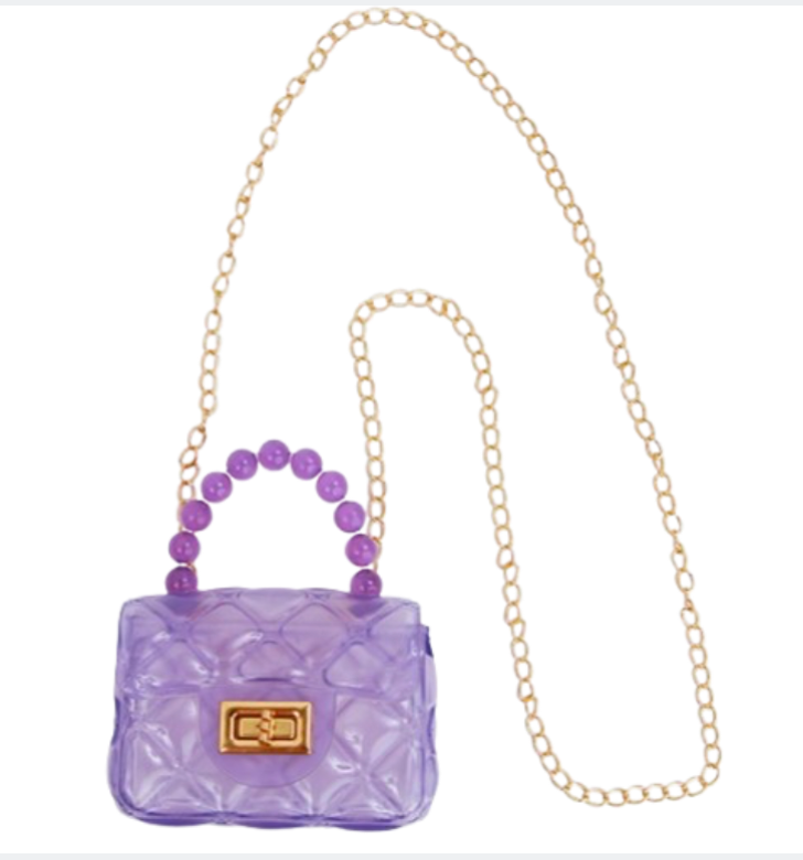 Lavender Jelly Purse