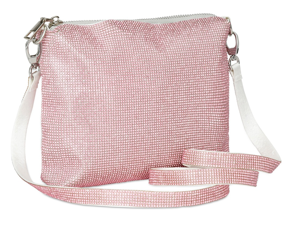 Rose Crystal Crossbody