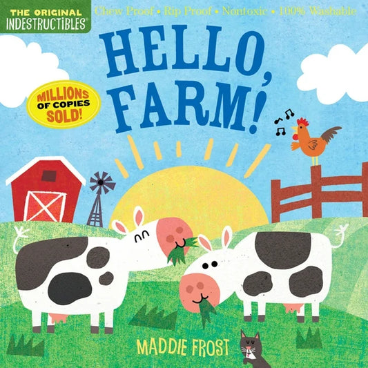 Hello Farm - Indestructible Book