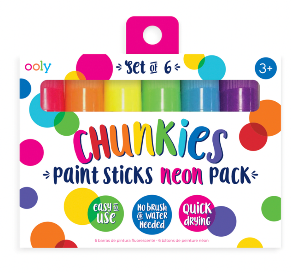 Neon Chunkies Set of 6