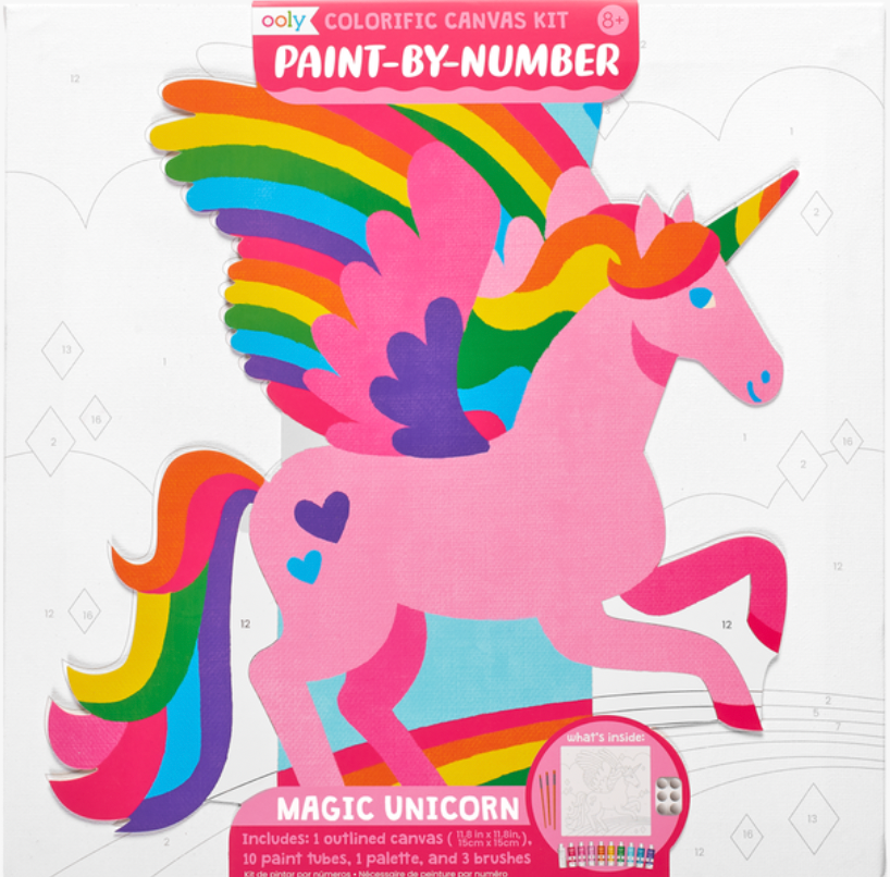 Paint By Number Magic Unicorn