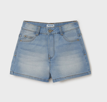 Light Denim Shorts