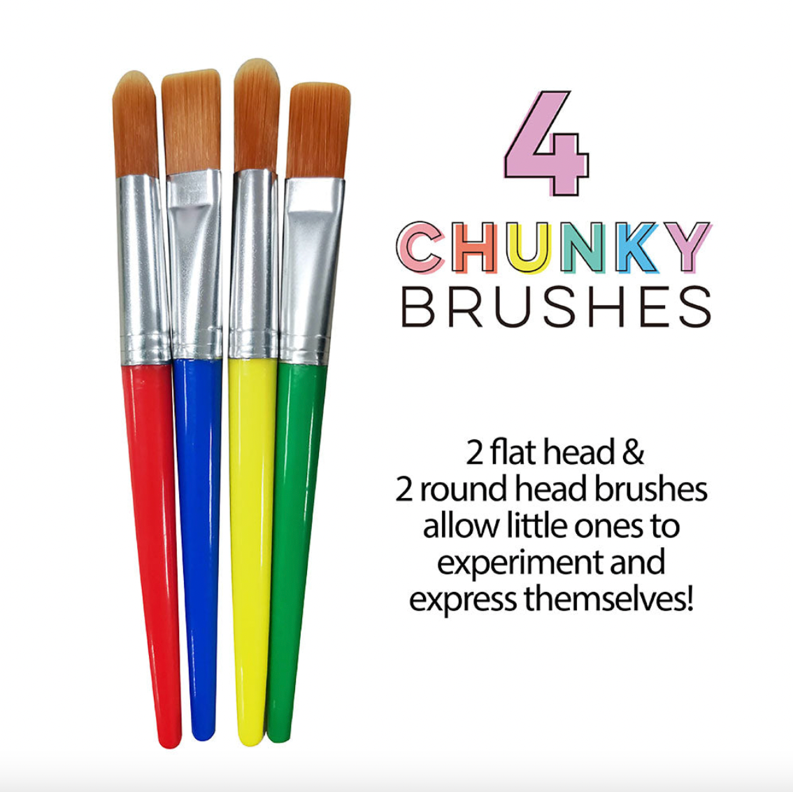 Chunky Paint Brushes