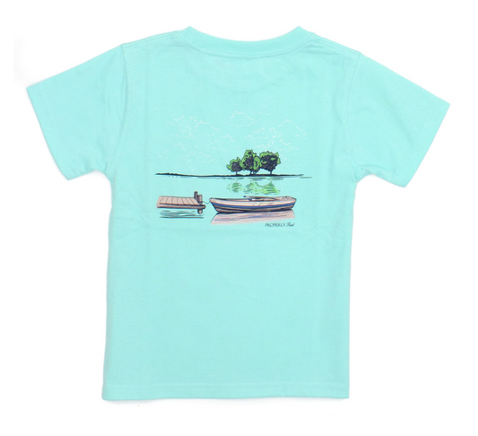 Boat Dock Seafoam Tee