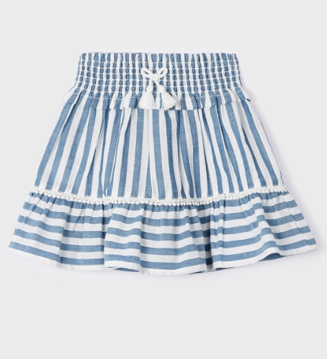 Nautical Smocked Skirt