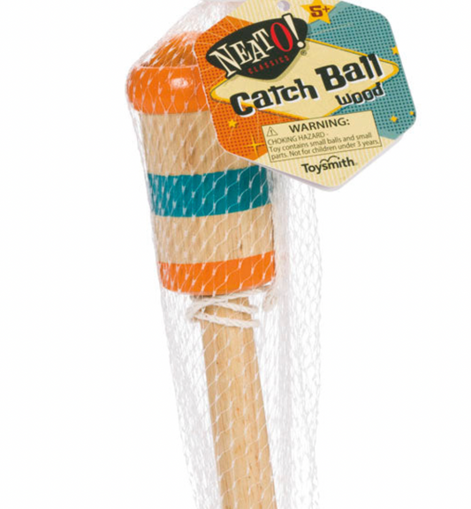 Wooden Catch Ball